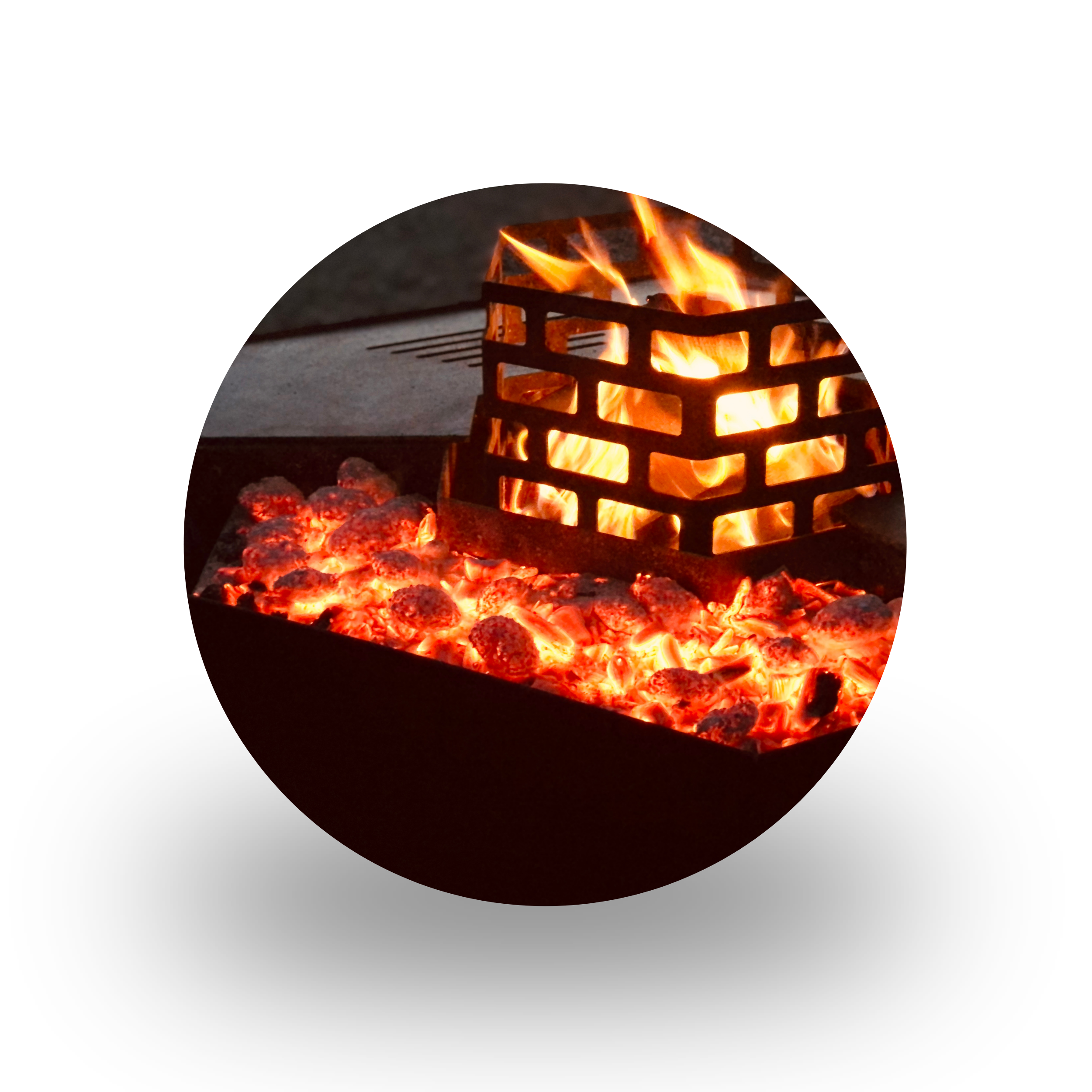 Grillkohleschale-Segment